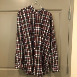 Polo Ralph Lauren Plaid Button Down Shirt 3xlt